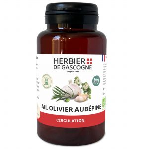 Complexe Ail Olivier Aubépine Bio - 200 gélules