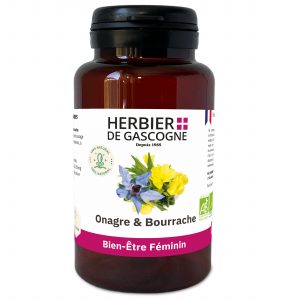 Huile d’Onagre & Bourrache Bio - 200 Capsules