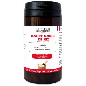 Levure Rouge de Riz - 30 gélules