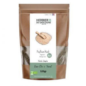 Psyllium Husk Téguments Bio - 125 grammes