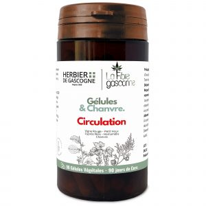 Gélules & Chanvre - Circulation - 90 gélules