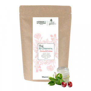 Thés & Chanvre - Cerise & Crème - 100g