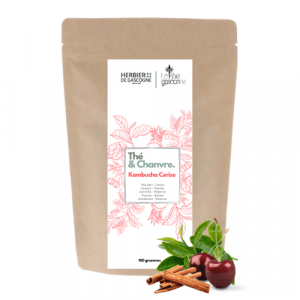 Thé & Chanvre - Kombucha Cerise - 100g