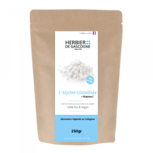L-Glycine Poudre + Vitamine C - 250g